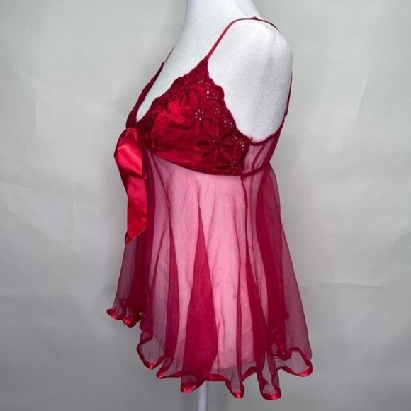 Fredericks of Hollywood Women’s Negligee Size Large - Picture 2 of 5